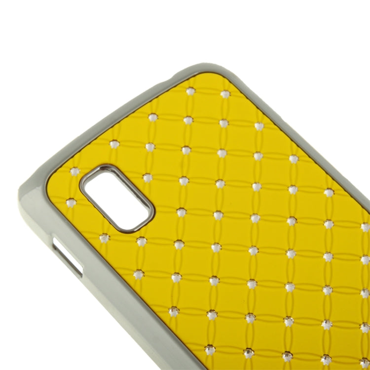 Luxury Bling Diamond Plating Skinning Plastic Case for LG Nexus 4 / E960