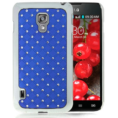 Luxury Bling Diamond Plating Skinning Case for LG Optimus L7 II / P715