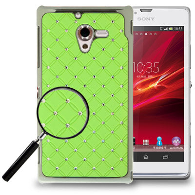 Luxury Bling Diamond Plating Skinning Case for Sony Xperia ZL / L35h / C650X / Xperia ZQ