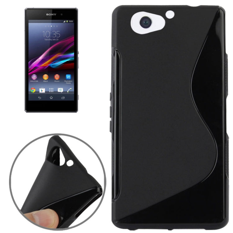 S Line Anti-slip Frosted TPU Case for Sony Xperia A2
