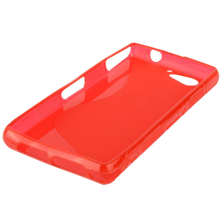 S Line Anti-slip Frosted TPU Case for Sony Xperia A2