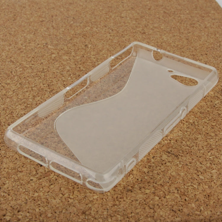 S Line Anti-slip Frosted TPU Case for Sony Xperia A2