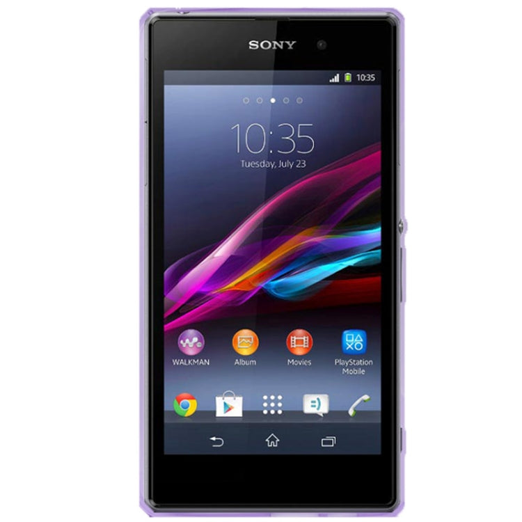 S Line Anti-slip Frosted TPU Case for Sony Xperia A2