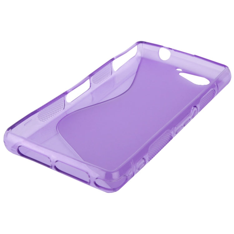 S Line Anti-slip Frosted TPU Case for Sony Xperia A2