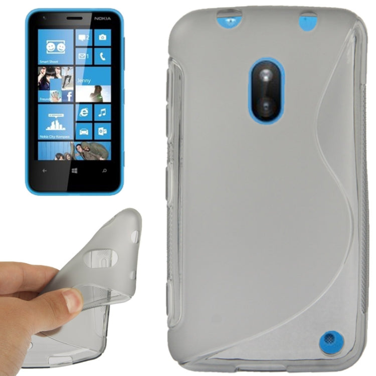S Type TPU Protection Case for Nokia Lumia 620