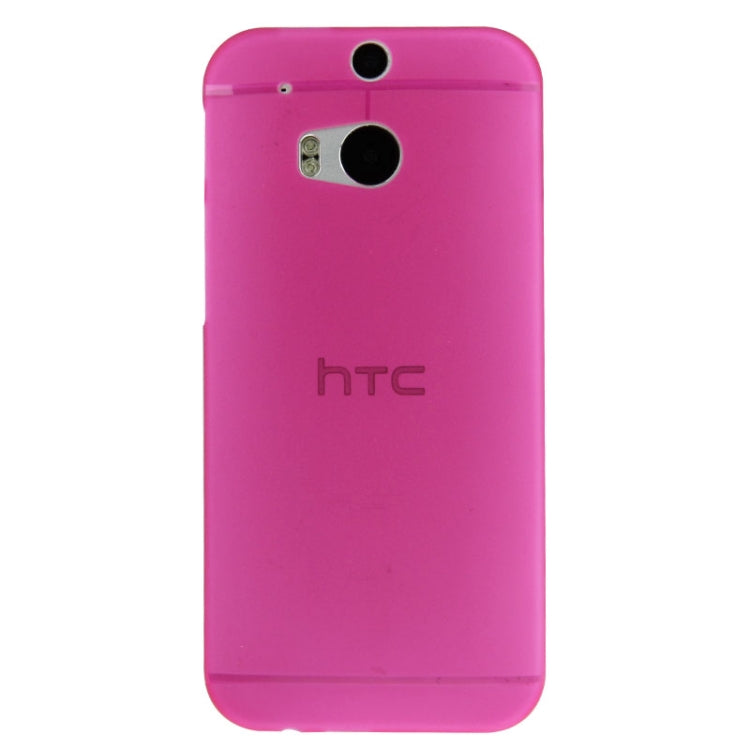 0.3mm Ultra Thin Polycarbonate Materials PC Protection Shell for HTC One M8, Transparent Version / Matte Edition