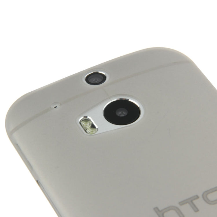 0.3mm Ultra Thin Polycarbonate Materials PC Protection Shell for HTC One M8, Transparent Version / Matte Edition