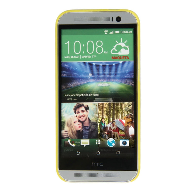 0.3mm Ultra Thin Polycarbonate Materials PC Protection Shell for HTC One M8, Transparent Version / Matte Edition