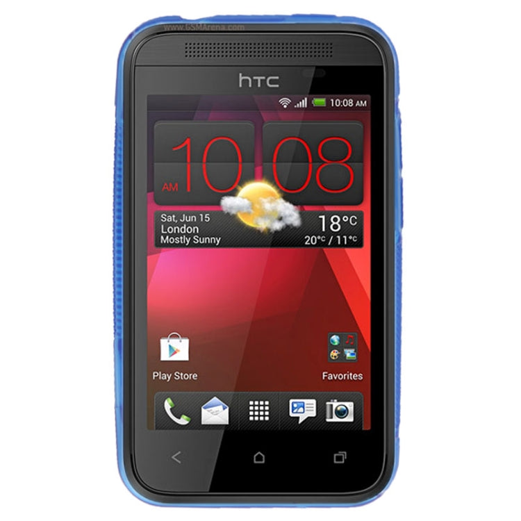 S Line Anti-skid TPU Protective Case for HTC Desire 200