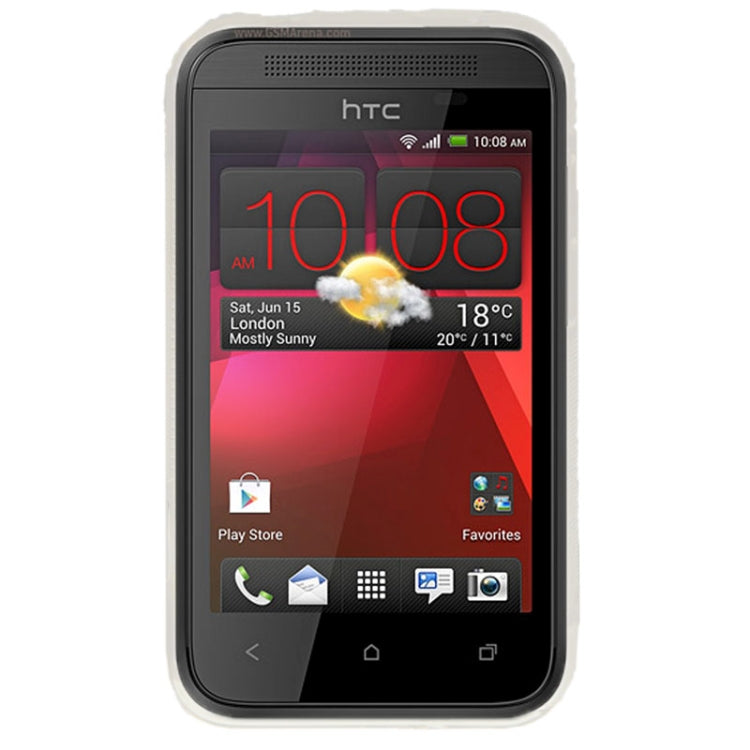 S Line Anti-skid TPU Protective Case for HTC Desire 200