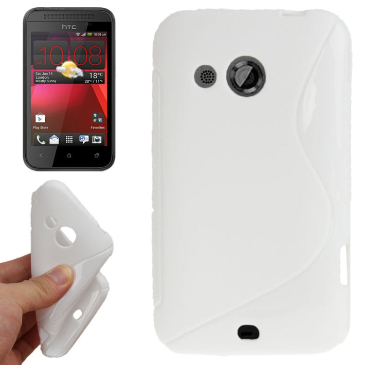 S Line Anti-skid TPU Protective Case for HTC Desire 200