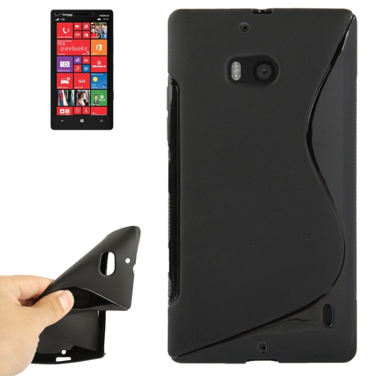 S Line Anti-skid Frosted TPU Protective Case for Nokia Lumia 929