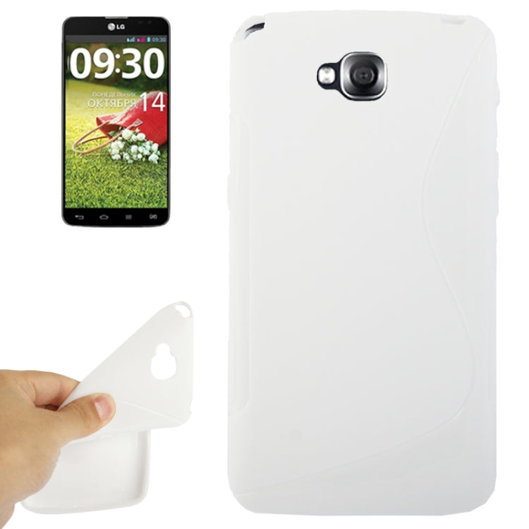 S Line Anti-skid Frosted TPU Protective Case for LG G Pro Lite Dual / D686