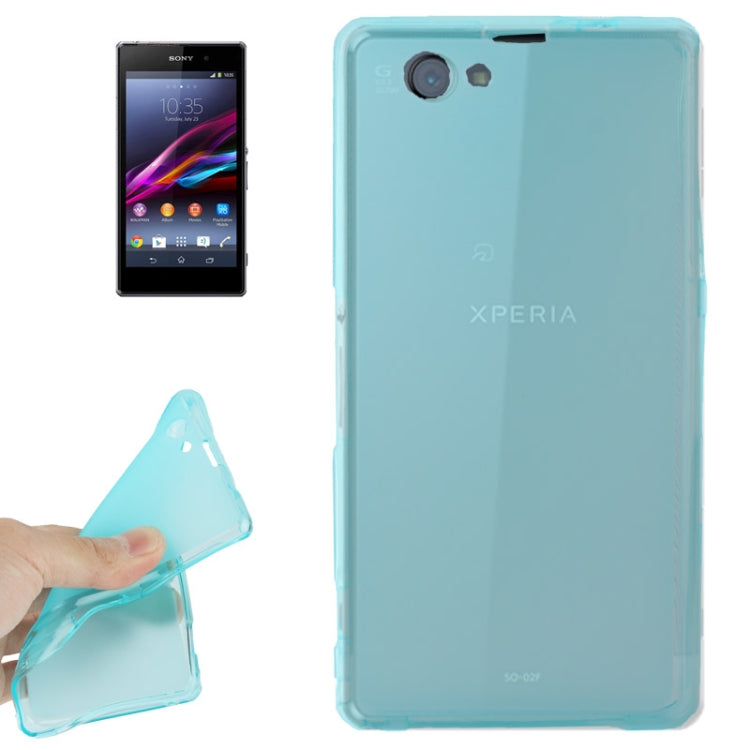 Translucent Frosted TPU Case for Sony Xperia Z1 mini