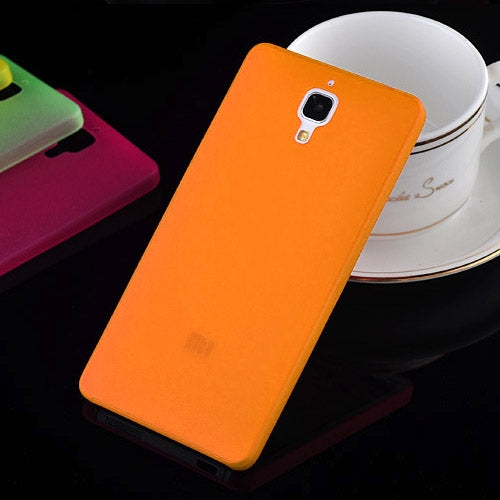 0.3mm Ultra Thin Polycarbonate Materials PC Protection Shell for Xiaomi MI4, Transparent Version / Matte Edition