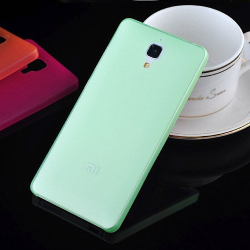 0.3mm Ultra Thin Polycarbonate Materials PC Protection Shell for Xiaomi MI4, Transparent Version / Matte Edition