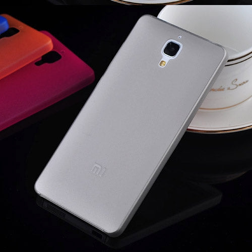 0.3mm Ultra Thin Polycarbonate Materials PC Protection Shell for Xiaomi MI4, Transparent Version / Matte Edition