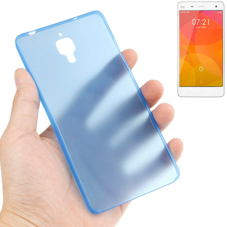 0.3mm Ultra Thin Polycarbonate Materials PC Protection Shell for Xiaomi MI4, Transparent Version / Matte Edition