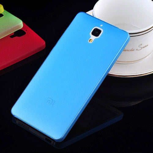 0.3mm Ultra Thin Polycarbonate Materials PC Protection Shell for Xiaomi MI4, Transparent Version / Matte Edition