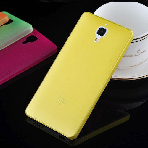 0.3mm Ultra Thin Polycarbonate Materials PC Protection Shell for Xiaomi MI4, Transparent Version / Matte Edition