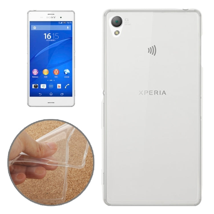 TPU Transparent Protective Case for Sony Xperia Z3