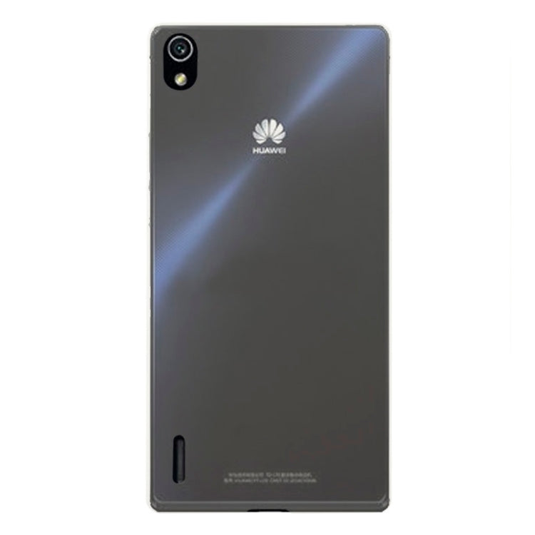 0.7mm Ultra-thin TPU Transparent Protective Case for Huawei Ascend P7