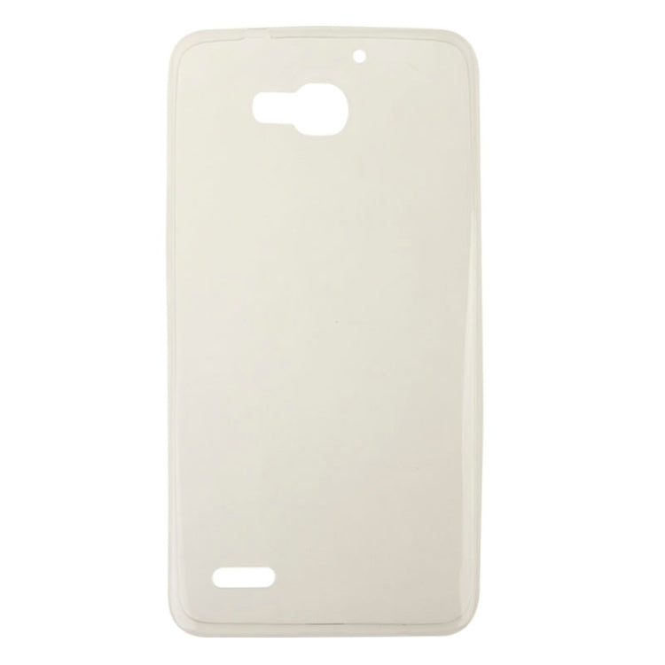 0.7mm Ultra-thin TPU Transparent Protective Case for Huawei Honor 3X / G750(Transparent)
