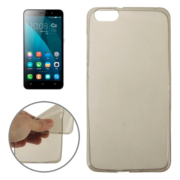 0.7mm Ultra-thin TPU Transparent Protective Case for Huawei Honor 4X