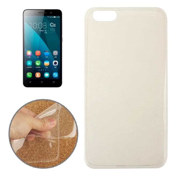 0.7mm Ultra-thin TPU Transparent Protective Case for Huawei Honor 4X