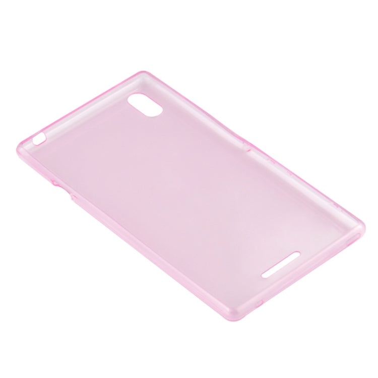 0.45mm Ultra-thin Polycarbonate Material TPU & Jelly Case for Sony Xperia T3