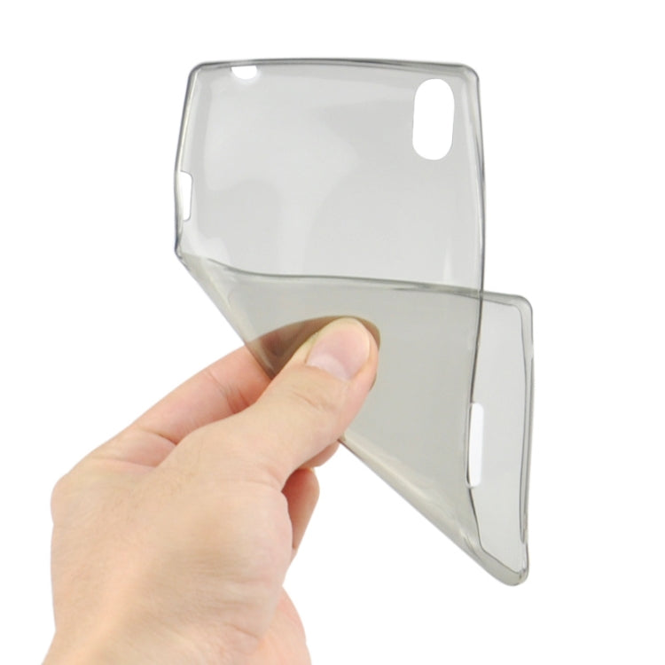 0.45mm Ultra-thin Polycarbonate Material TPU & Jelly Case for Sony Xperia T3