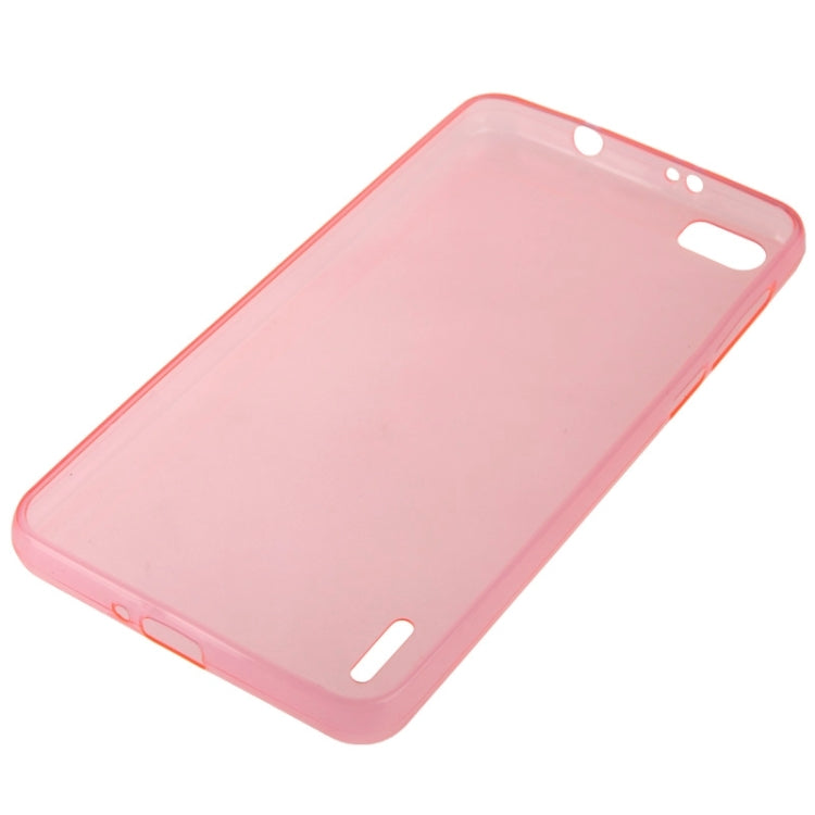 0.7mm Ultra-thin TPU Transparent Protective Case for Huawei Honor 6