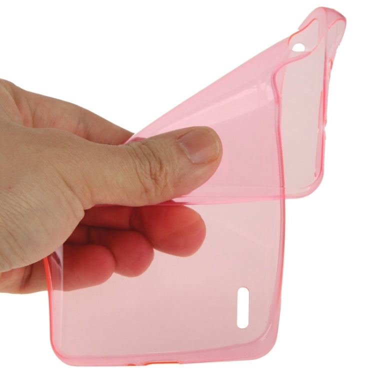 0.7mm Ultra-thin TPU Transparent Protective Case for Huawei Honor 6