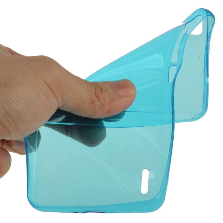 0.7mm Ultra-thin TPU Transparent Protective Case for Huawei Honor 6