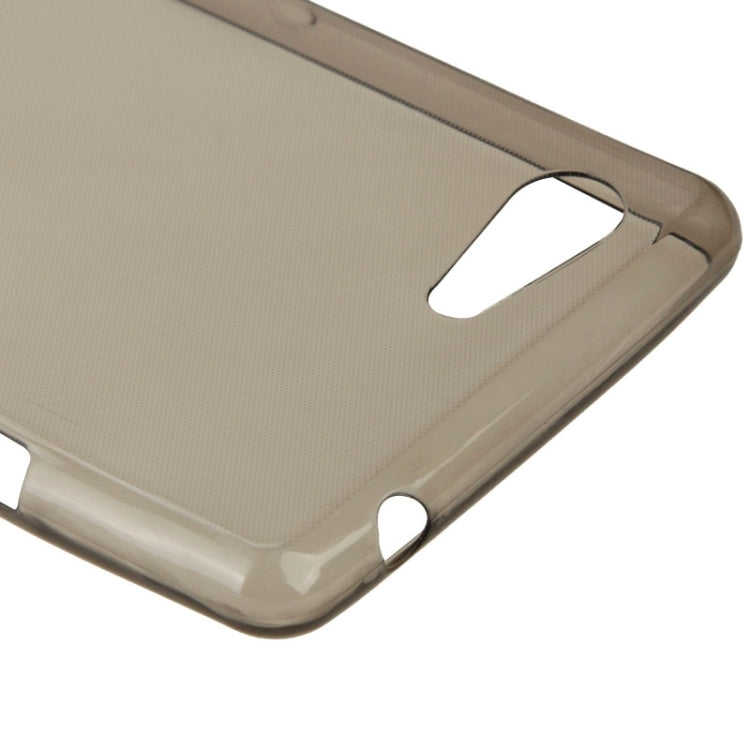 0.7mm Ultra-thin TPU Transparent Protective Case for Sony Xperia E3