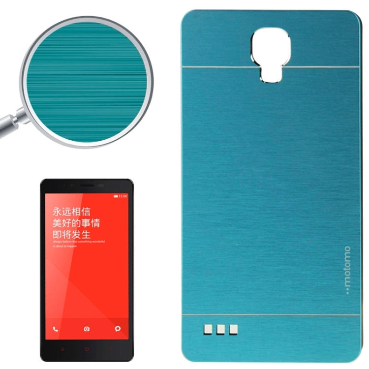 2 in 1 Brushed Texture Metal & Plastic Protective Case for Xiaomi Redmi Note
