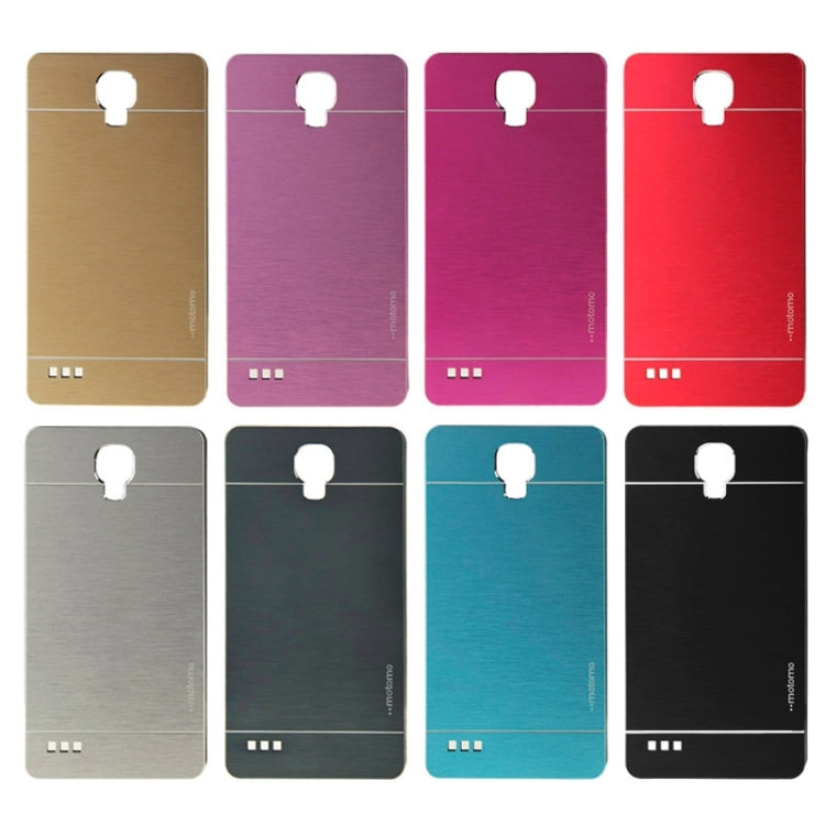 2 in 1 Brushed Texture Metal & Plastic Protective Case for Xiaomi Redmi Note