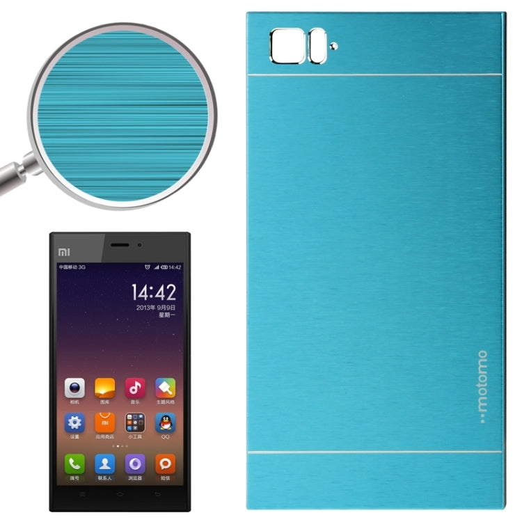 2 in 1 Brushed Texture Metal & Plastic Protective Case for Xiaomi Mi3