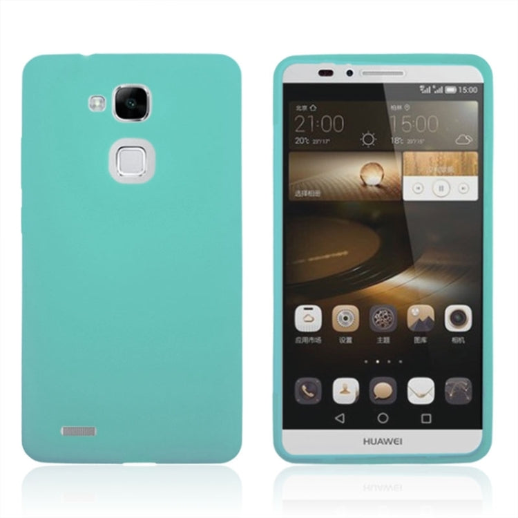 Full Body TPU Skin Cover with Touchable Wallet flip Screen Protective Case for Huawei Mate 7