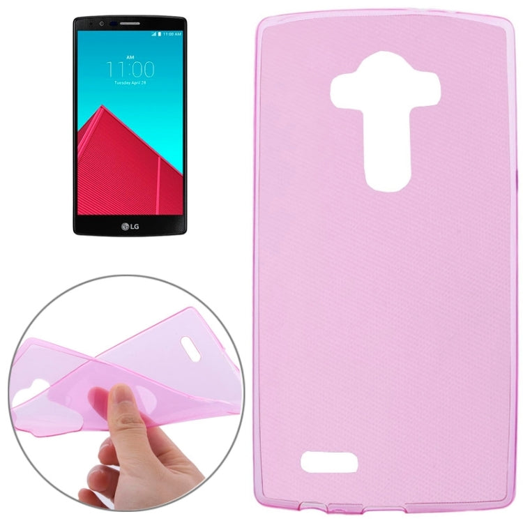 Soft Transparent TPU Protective Case for LG G4