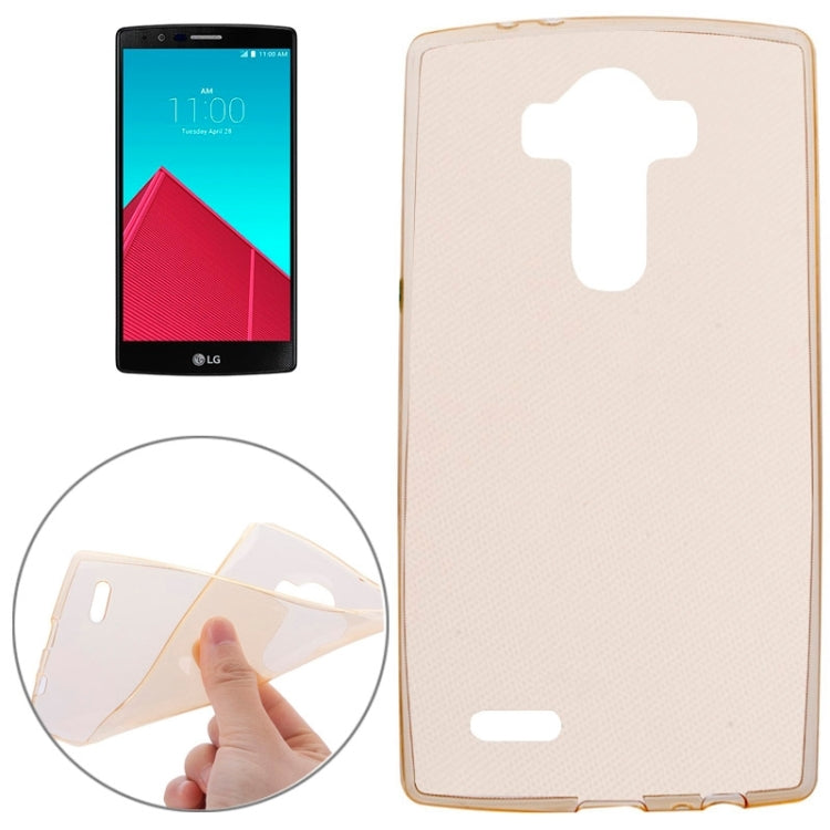 Soft Transparent TPU Protective Case for LG G4