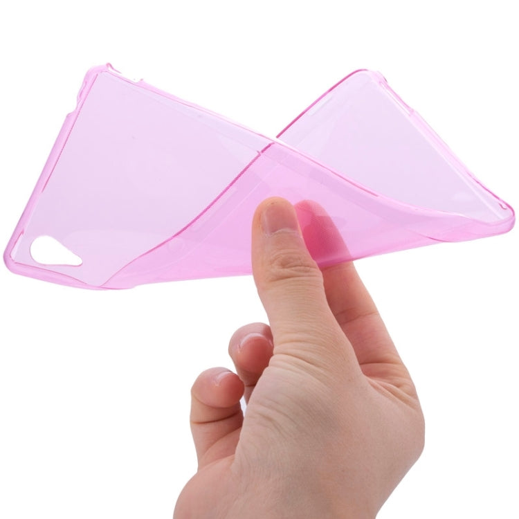 Soft Transparent TPU Protective Case for Sony Xperia M4 Aqua