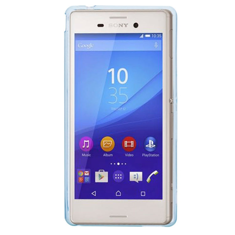 Soft Transparent TPU Protective Case for Sony Xperia M4 Aqua