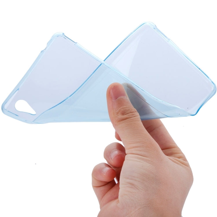 Soft Transparent TPU Protective Case for Sony Xperia M4 Aqua