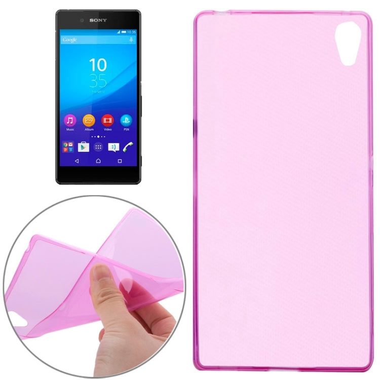 Soft Transparent TPU Protective Case for Sony Xperia Z3+