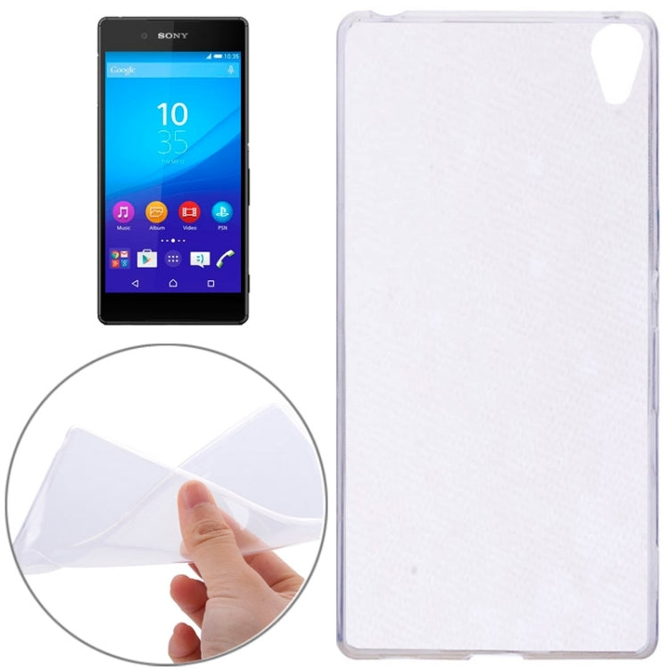 Soft Transparent TPU Protective Case for Sony Xperia Z3+