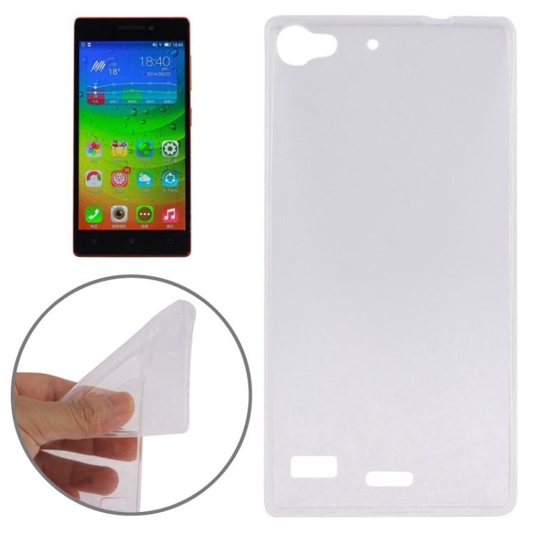 Ultra-thin Soft TPU Protective Case for Lenovo VIBE X2(Transparent)