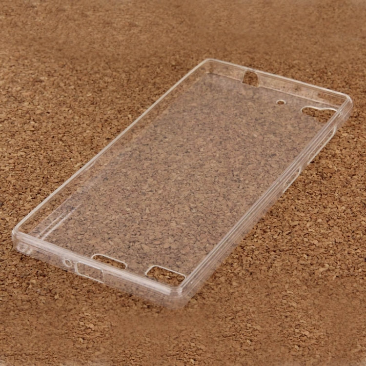 Ultra-thin Soft TPU Protective Case for Lenovo VIBE X2(Transparent)