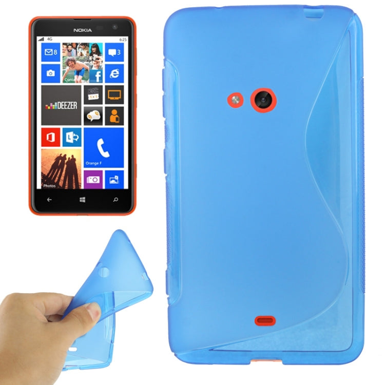 S Line Anti-skid TPU Protective Case for Nokia Lumia 625