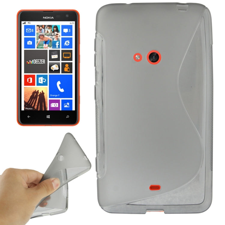 S Line Anti-skid TPU Protective Case for Nokia Lumia 625